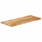 vidaXL Tischplatte mit Baumkante 140x60x2,5 cm Massivholz Mango vidaXL Tischplatte mit Baumkante 140x60x2,5 cm Massivholz Mango