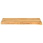 vidaXL Tischplatte mit Baumkante 90x40x2,5 cm Massivholz Mango vidaXL Tischplatte mit Baumkante 90x40x2,5 cm Massivholz Mango