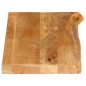vidaXL Tischplatte mit Baumkante 90x40x2,5 cm Massivholz Mango vidaXL Tischplatte mit Baumkante 90x40x2,5 cm Massivholz Mango