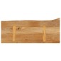 vidaXL Tischplatte mit Baumkante 90x40x2,5 cm Massivholz Mango vidaXL Tischplatte mit Baumkante 90x40x2,5 cm Massivholz Mango