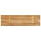 vidaXL Tischplatte mit Baumkante 110x30x3,8 cm Massivholz Mango vidaXL Tischplatte mit Baumkante 110x30x3,8 cm Massivholz Mango