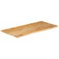 vidaXL Tischplatte mit Baumkante 110x60x2,5 cm Massivholz Mango vidaXL Tischplatte mit Baumkante 110x60x2,5 cm Massivholz Mango