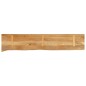 vidaXL Tischplatte mit Baumkante 140x40x3,8 cm Massivholz Mango vidaXL Tischplatte mit Baumkante 140x40x3,8 cm Massivholz Mango