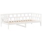 vidaXL Tagesbett Set mit Dach Weiß 90x200 cm Massivholz Kiefer vidaXL Tagesbett Set mit Dach Weiß 90x200 cm Massivholz Kiefer