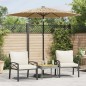 vidaXL Sonnenschirm mit Stahlmast Braun 223x223x213 cm vidaXL Sonnenschirm mit Stahlmast Braun 223x223x213 cm