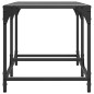 vidaXL Couchtisch mit Glasplatte Schwarz 78,5x40x40 cm Stahl vidaXL Couchtisch mit Glasplatte Schwarz 78,5x40x40 cm Stahl
