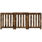 vidaXL Heizkörperverkleidung Räuchereiche 205x21,5x83,5 cm vidaXL Heizkörperverkleidung Räuchereiche 205x21,5x83,5 cm