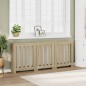 vidaXL Heizkörperverkleidung Sonoma-Eiche 205x21,5x83,5 cm vidaXL Heizkörperverkleidung Sonoma-Eiche 205x21,5x83,5 cm
