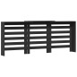 vidaXL Heizkörperverkleidung Schwarz 205x21,5x83,5 cm Holzwerkstoff vidaXL Heizkörperverkleidung Schwarz 205x21,5x83,5 cm Holzwerkstoff