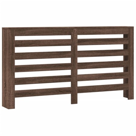 vidaXL Heizkörperverkleidung Eichen-Optik 149x20x82 cm Holzwerkstoff