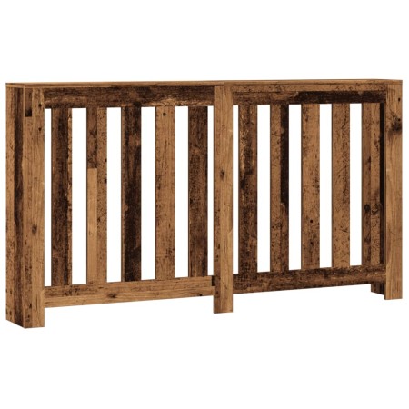 vidaXL Heizkörperverkleidung Altholz-Optik 149x20x82 cm Holzwerkstoff