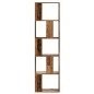 vidaXL Bücherregal 5 Böden Altholz 45x23,5x162,5 cm Holzwerkstoff vidaXL Bücherregal 5 Böden Altholz 45x23,5x162,5 cm Holzwerkstoff