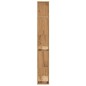 vidaXL Bücherregal 5 Böden Artisan-Eiche 80,5x23,5x162,5 Holzwerkstoff vidaXL Bücherregal 5 Böden Artisan-Eiche 80,5x23,5x162,5 Holzwerkstoff