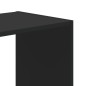 vidaXL Bücherregal Schwarz 68,5x32x75 cm Holzwerkstoff vidaXL Bücherregal Schwarz 68,5x32x75 cm Holzwerkstoff