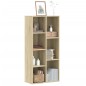 vidaXL Bücherregal Sonoma-Eiche 50x25x105 cm Holzwerkstoff vidaXL Bücherregal Sonoma-Eiche 50x25x105 cm Holzwerkstoff