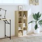 vidaXL Bücherregal Sonoma-Eiche 50x25x105 cm Holzwerkstoff vidaXL Bücherregal Sonoma-Eiche 50x25x105 cm Holzwerkstoff