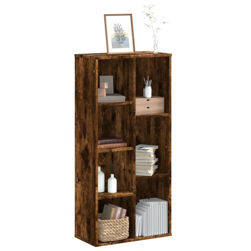 vidaXL Bücherregal Räuchereiche 50x25x105 cm Holzwerkstoff vidaXL Bücherregal Räuchereiche 50x25x105 cm Holzwerkstoff