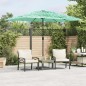 vidaXL Sonnenschirm mit Stahlmast Grün 300x200x250 cm vidaXL Sonnenschirm mit Stahlmast Grün 300x200x250 cm
