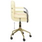 Esszimmerstühle 2 Stk. Drehbar Creme Samt Esszimmerstühle 2 Stk. Drehbar Creme Samt