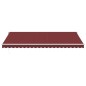 vidaXL Markise Manuell Weinrot 500x350 cm vidaXL Markise Manuell Weinrot 500x350 cm