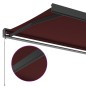 vidaXL Markise Manuell Weinrot 400x300 cm vidaXL Markise Manuell Weinrot 400x300 cm
