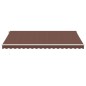 vidaXL Markise Manuell mit LED Braun 450x300 cm vidaXL Markise Manuell mit LED Braun 450x300 cm