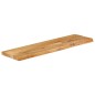 vidaXL Tischplatte mit Baumkante 100x20x2,5 cm Massivholz Mango vidaXL Tischplatte mit Baumkante 100x20x2,5 cm Massivholz Mango