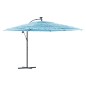 vidaXL Sonnenschirm mit Stahlmast Blau 290x290x238 cm vidaXL Sonnenschirm mit Stahlmast Blau 290x290x238 cm