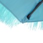 vidaXL Sonnenschirm mit Stahlmast Blau 290x290x238 cm vidaXL Sonnenschirm mit Stahlmast Blau 290x290x238 cm