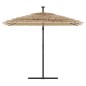vidaXL Sonnenschirm mit Stahlmast Braun 246x246x230 cm vidaXL Sonnenschirm mit Stahlmast Braun 246x246x230 cm