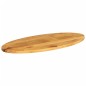 vidaXL Tischplatte 120x60x3,8 cm Oval Massivholz Mango vidaXL Tischplatte 120x60x3,8 cm Oval Massivholz Mango
