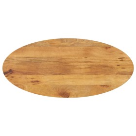 vidaXL Tischplatte 100x40x2,5 cm Oval Massivholz Mango