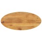 vidaXL Tischplatte 100x40x2,5 cm Oval Massivholz Mango vidaXL Tischplatte 100x40x2,5 cm Oval Massivholz Mango