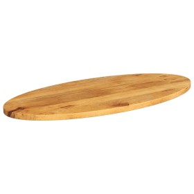 vidaXL Tischplatte 100x40x2,5 cm Oval Massivholz Mango