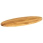 vidaXL Tischplatte 100x40x2,5 cm Oval Massivholz Mango vidaXL Tischplatte 100x40x2,5 cm Oval Massivholz Mango