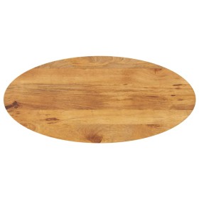 vidaXL Tischplatte 90x40x3,8 cm Oval Massivholz Mango