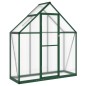 vidaXL Gewächshaus mit Fundamentrahmen Grün 169x58x195 cm Aluminimum vidaXL Gewächshaus mit Fundamentrahmen Grün 169x58x195 cm Aluminimum