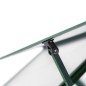 vidaXL Gewächshaus mit Fundamentrahmen Grün 169x58x195 cm Aluminimum vidaXL Gewächshaus mit Fundamentrahmen Grün 169x58x195 cm Aluminimum