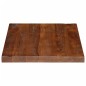 vidaXL Tischplatte 80x70x2,5 cm Rechteckig Altholz Massiv vidaXL Tischplatte 80x70x2,5 cm Rechteckig Altholz Massiv