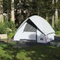 vidaXL Kuppel-Campingzelt 4 Personen Weiß Dunkel Wasserdicht vidaXL Kuppel-Campingzelt 4 Personen Weiß Dunkel Wasserdicht