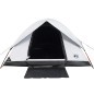 vidaXL Kuppel-Campingzelt 4 Personen Weiß Dunkel Wasserdicht vidaXL Kuppel-Campingzelt 4 Personen Weiß Dunkel Wasserdicht