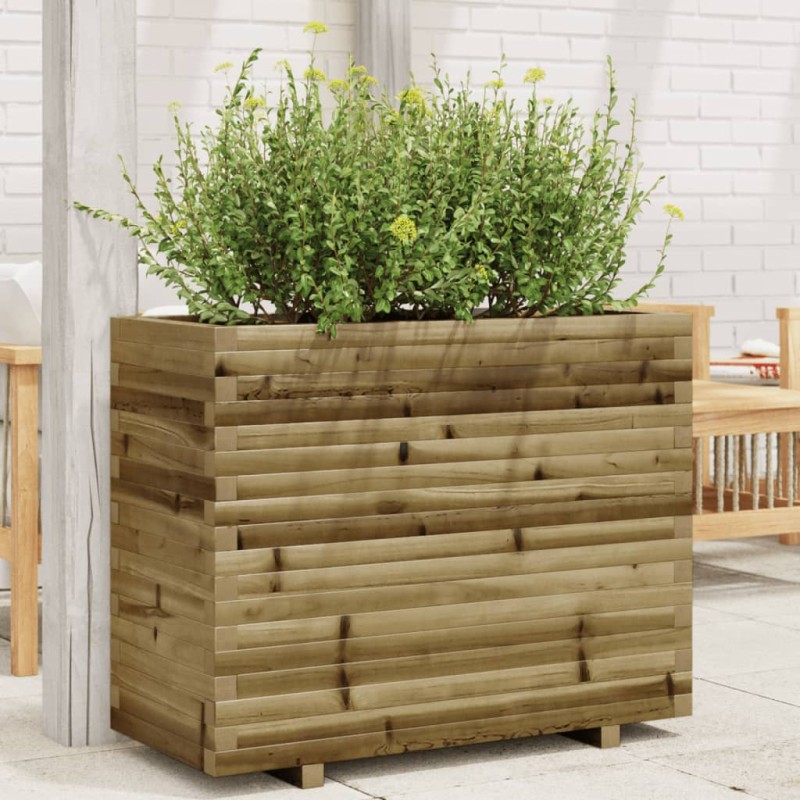 vidaXL Pflanzkübel 90x40x72 cm Kiefernholz Imprägniert vidaXL Pflanzkübel 90x40x72 cm Kiefernholz Imprägniert