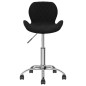 Esszimmerstühle 2 Stk. Drehbar Schwarz Samt Esszimmerstühle 2 Stk. Drehbar Schwarz Samt