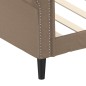 Tagesbett Cappuccino-Braun 100x200 cm Kunstleder Tagesbett Cappuccino-Braun 100x200 cm Kunstleder