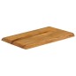 vidaXL Tischplatte mit Baumkante 70x40x2,5 cm Massivholz Mango vidaXL Tischplatte mit Baumkante 70x40x2,5 cm Massivholz Mango