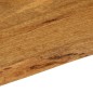 vidaXL Tischplatte mit Baumkante 70x40x2,5 cm Massivholz Mango vidaXL Tischplatte mit Baumkante 70x40x2,5 cm Massivholz Mango