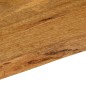 vidaXL Tischplatte mit Baumkante 120x40x2,5 cm Massivholz Mango vidaXL Tischplatte mit Baumkante 120x40x2,5 cm Massivholz Mango