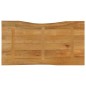 vidaXL Tischplatte mit Baumkante 100x60x2,5 cm Massivholz Mango vidaXL Tischplatte mit Baumkante 100x60x2,5 cm Massivholz Mango