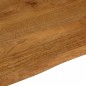 vidaXL Tischplatte mit Baumkante 100x80x2,5 cm Massivholz Mango vidaXL Tischplatte mit Baumkante 100x80x2,5 cm Massivholz Mango