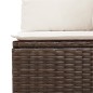vidaXL 6-tlg. Garten-Sofagarnitur mit Kissen Braun Poly Rattan vidaXL 6-tlg. Garten-Sofagarnitur mit Kissen Braun Poly Rattan